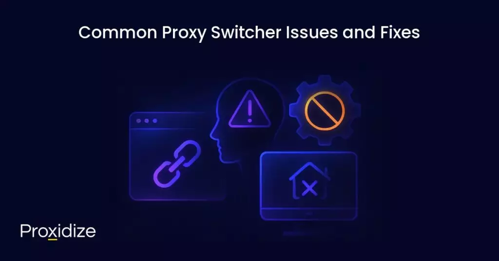 Images representing common issues and troubleshooting solutions under the title