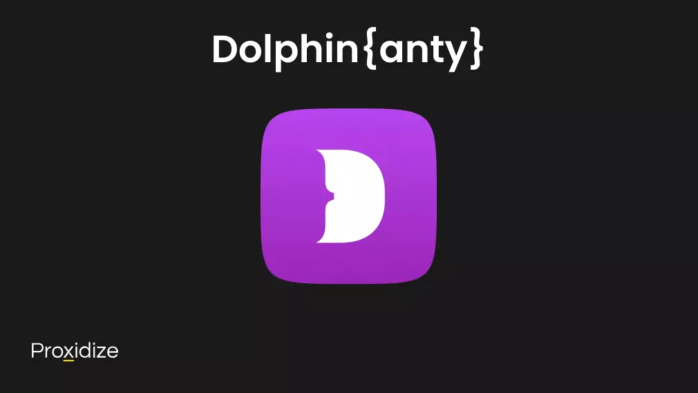 The Dolphin{anty} logo under the title