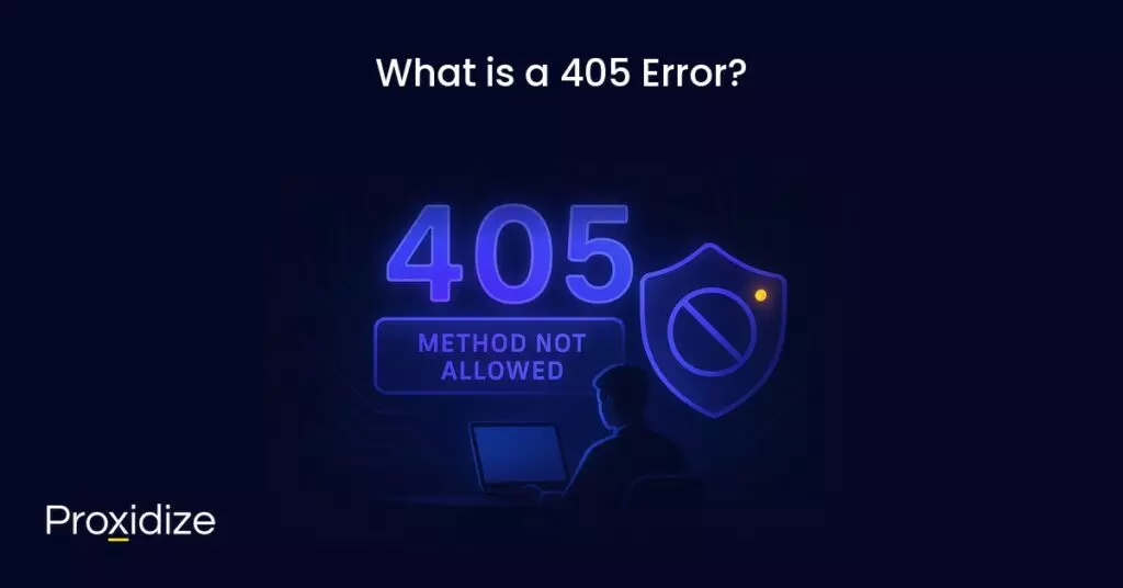 Http 405 error blocking a user from browsing