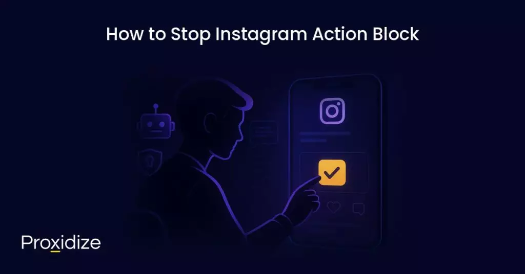 Image of someone verifying their Instagram account. Text above reads