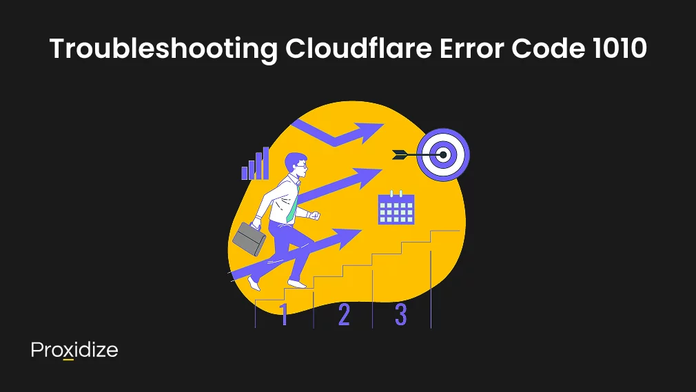 Image of a man climbing up stairs with arrows pointing him up. Text above the image reads 