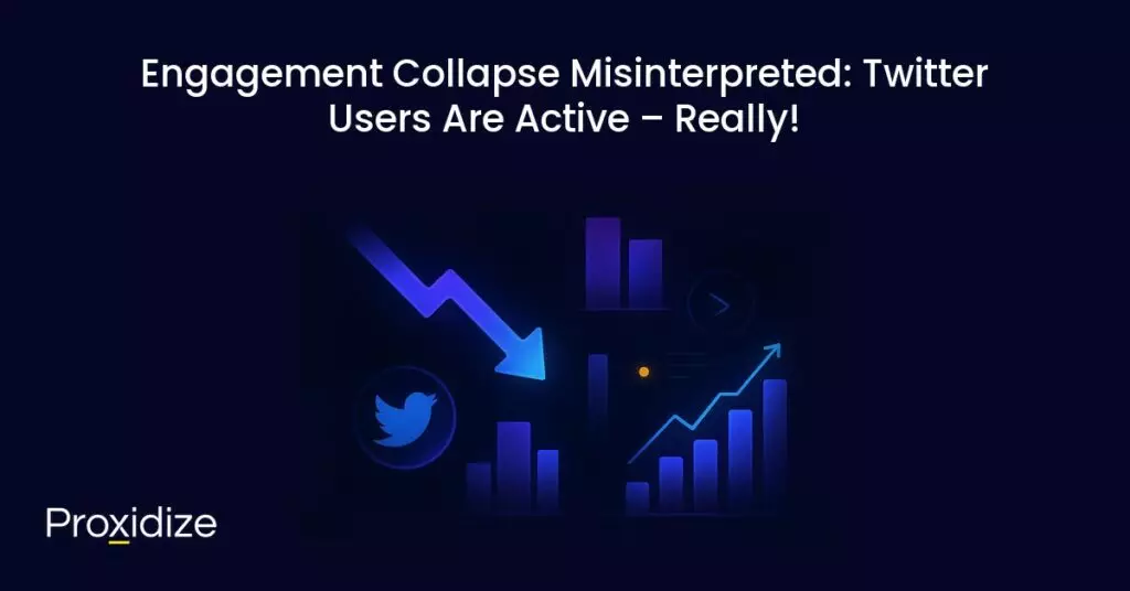 a drawing of several graphs and the Twitter logo under the title 