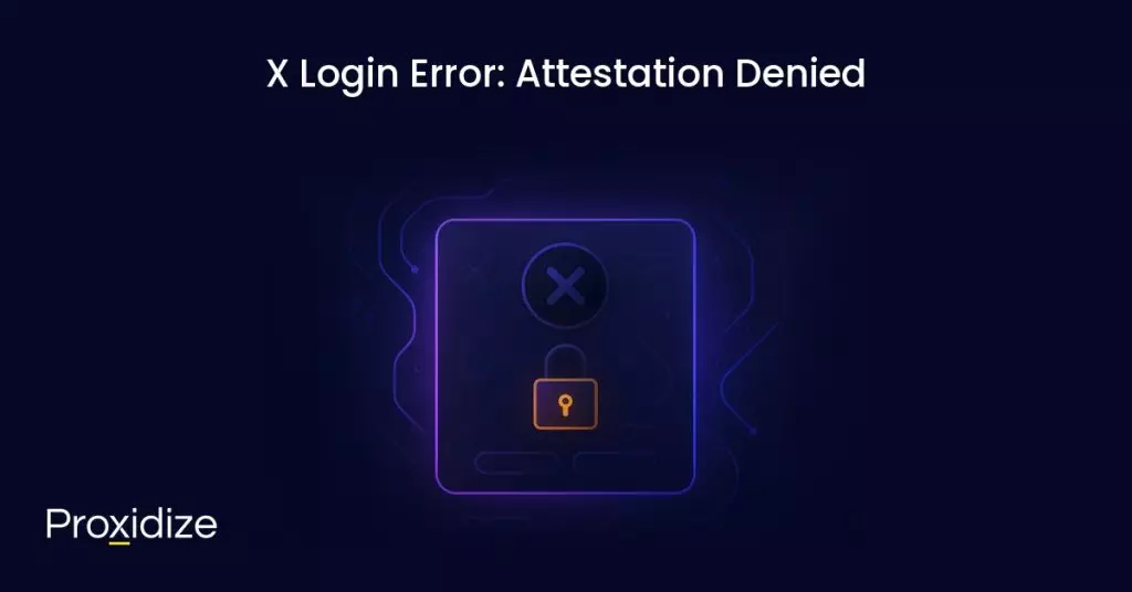 a drawing of a denied error under the title